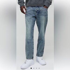 Tapered Fit Rigid Jeans